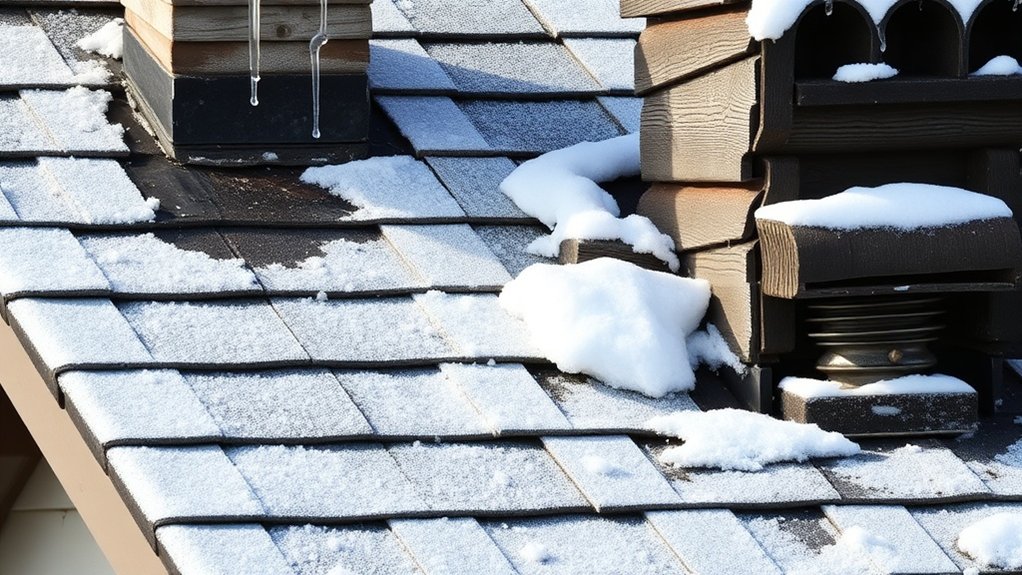winter roof leak prevention